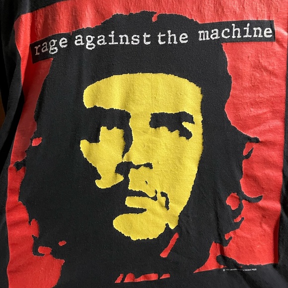 Vintage Rage AGAINST THE MACHINE SHIRT BOMBTRACK CHE GUEVARA MEN’S XL GIANT TAG - Picture 4 of 5